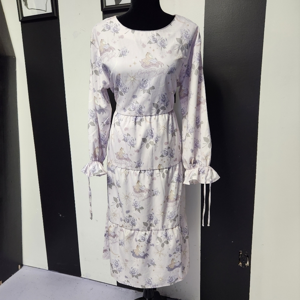 Rare! tokyo disney sleeping beauty dress